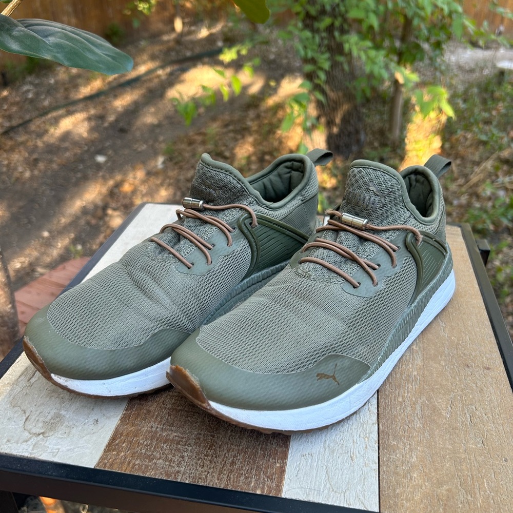 PUMA Soft Foam Pacer Next Cage Green Sneakers Shoes